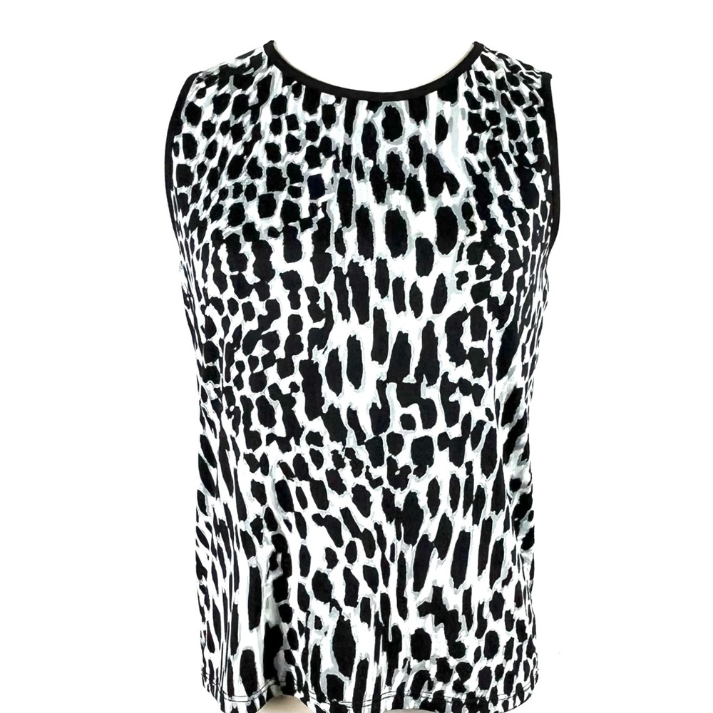 Ava Gray Direct animal print top